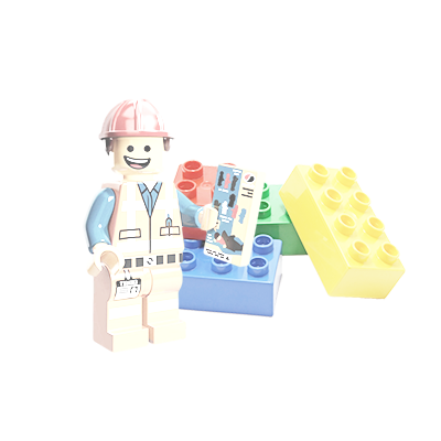 Kubbar, Lego & Playmo